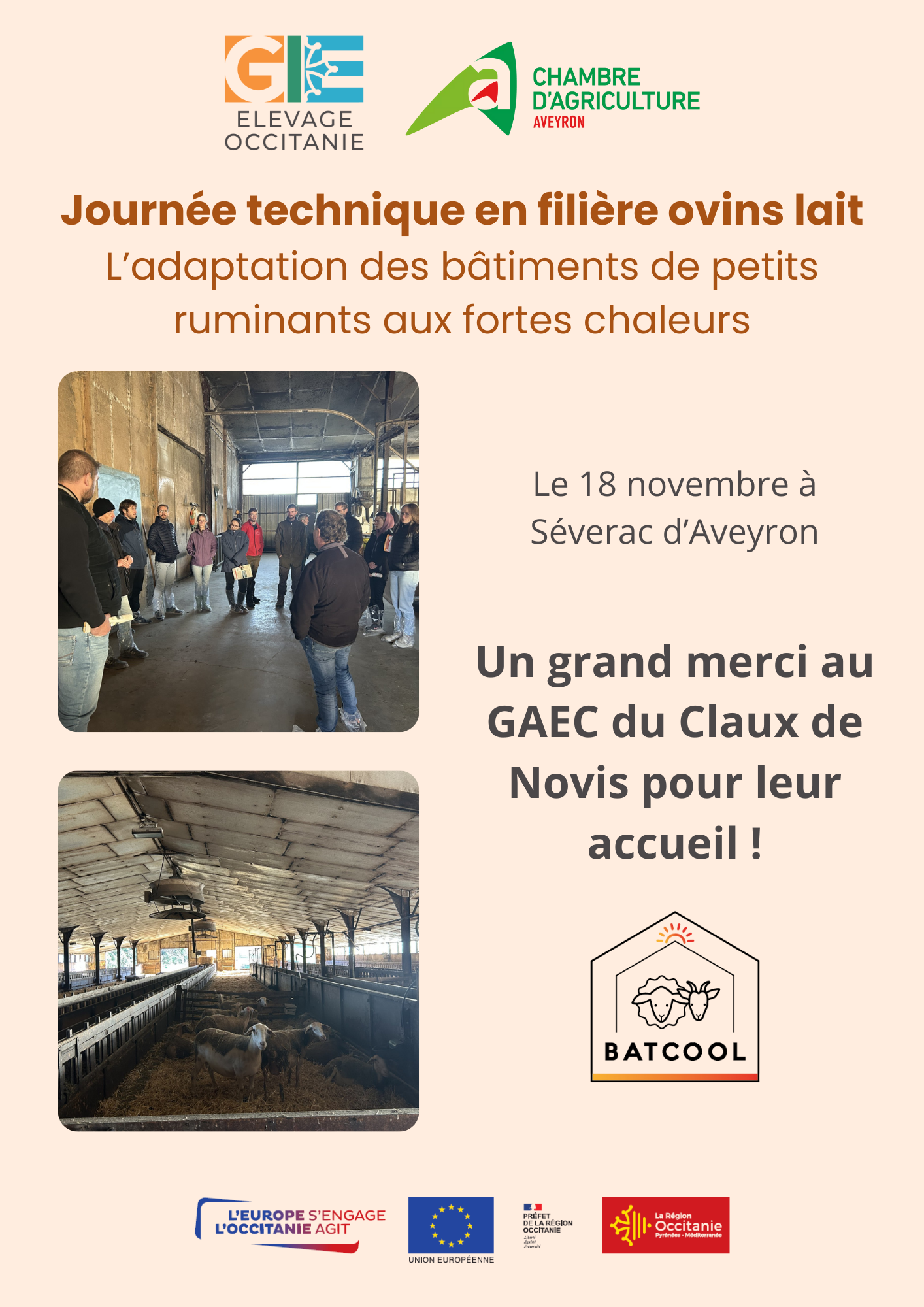 image journée adaptation bâtiments petits ruminants (OL)